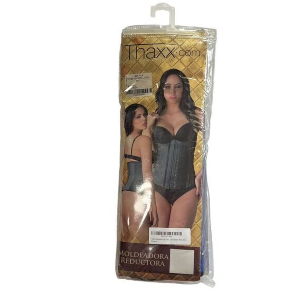 Sport Thermal Waist Cincher Latex Size 36 /‎ L / Style 1014 Blue 2 Hooks - Picture 10 of 12